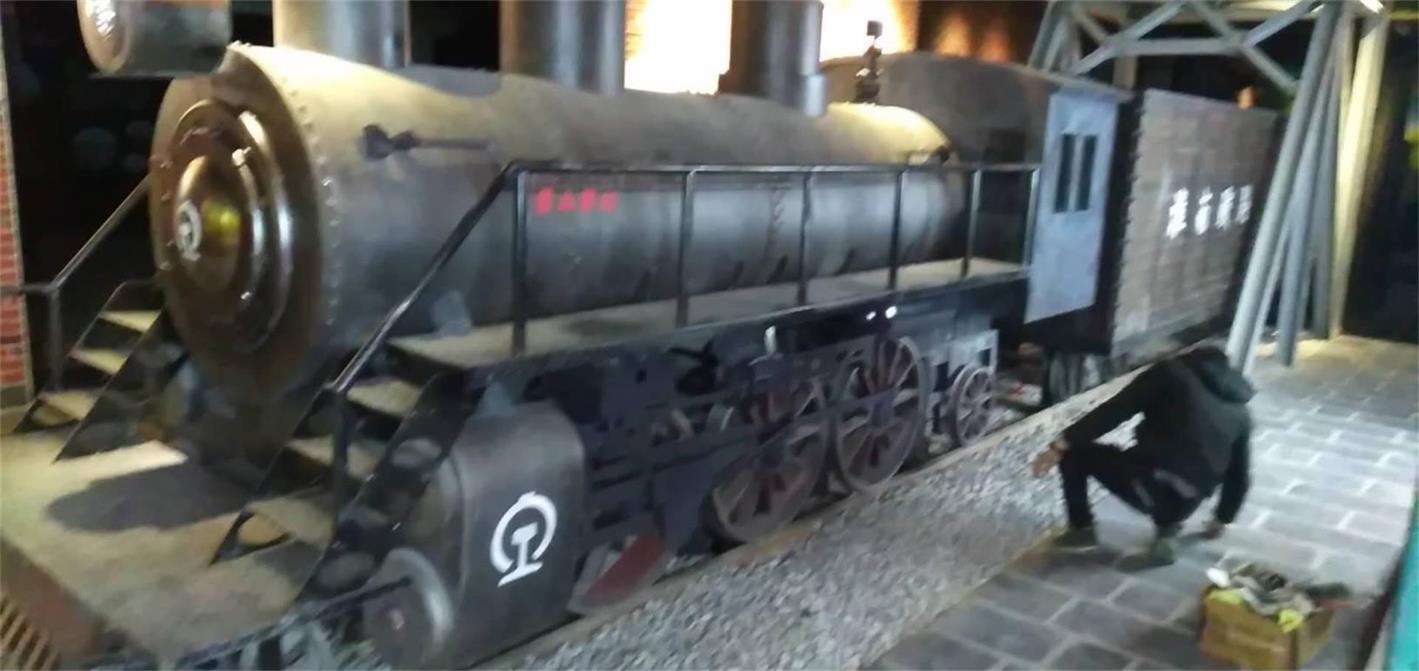 兰陵县蒸汽火车模型